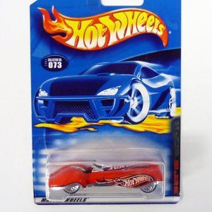 Hot Wheels Phantastique #073 Logo-Motive Series 1/4 Red Die-Cast Car 2001